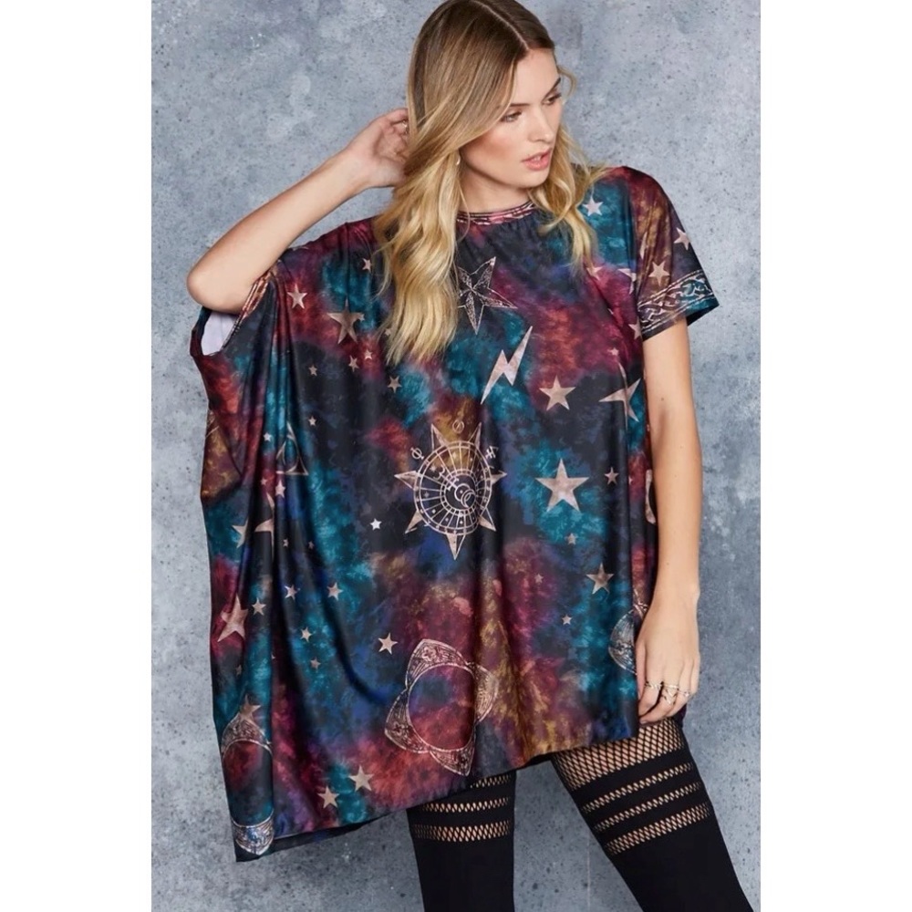 BLACKMILK Harry Potter Invisibility Cloak Super Drape Top NWT